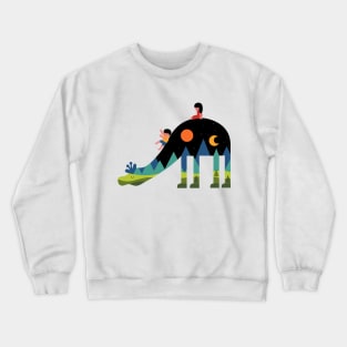 Up And Down Crewneck Sweatshirt